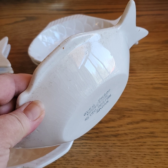 💥SOLD💥IRONSTONE fish dishes - Picture 5 of 12